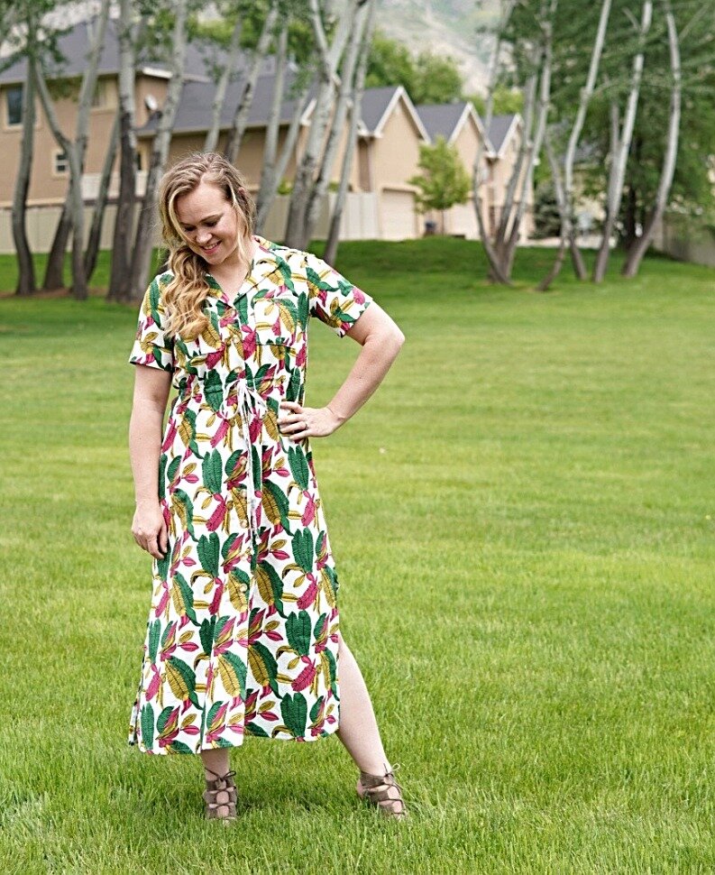 Pattern Review for the Reeta Midi Shirt Dress by Named Clothing